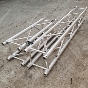 Sistema de Truss de Aluminio para Eventos de <span class=keywords><strong>DJ</strong></span>, Fachada Blanca/Negra, Truss Arqueado de 6.56', Mesa Desmontable y Fachada - Product Image 4
