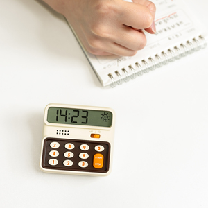 Yüksek kalite Mini öğrenciler Pomodoro zamanlayıcılar Mini Count Down zamanlayıcı zamanlayıcı küçük sarı beyaz mutfak çalışma geri sayım zamanlayıcılar - Product Image 4