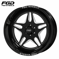 Jantes forgées flottantes Super Duty Deep Dish 6/8 trous 22x12 24x12 24x14 pour camions et pick-up Ford F150 F250 GMC Tundra RAM Chevy