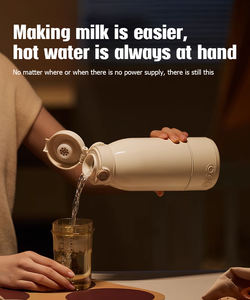 100 ℃   <span class=keywords><strong>Calentador</strong></span> de Biberones Rápido e Impermeable, <span class=keywords><strong>Calentador</strong></span> de <span class=keywords><strong>Leche</strong></span> Materna y Fórmula, Temperatura Constante, Hervidor de Agua Eléctrico Portátil - Product Image 6