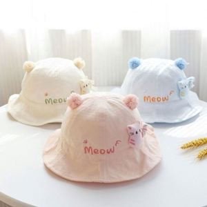 Sombrero de Pescador Casual con Logotipo Personalizado al por Mayor de Fábrica China, Sombrero Delgado Ajustable para Bebé, Primavera Verano Ciclismo - Product Image 1