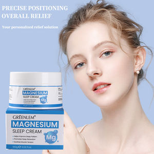 Crema biologica buona notte sonno puro magnesio Zechstein supporta il sonno cuore ossa muscoli salute olio di lavanda per il corpo - Product Image 5