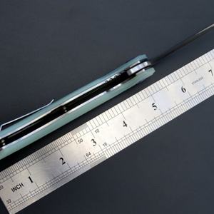 มีดพับ EDC แบบยุทธวิธี HK OEM DIY ปรับแต่งได้ ใบมีดเหล็ก D2 ด้ามจับ G10 ขนาด 228 มม. สำหรับตั้งแคมป์ ล่าสัตว์ ป้องกันตัว 1 ชิ้น - Product Image 5