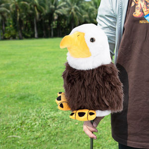 Funda de golf de peluche de alta calidad con diseño de búho, suave y adorable, para palos de golf de madera - Product Image 5
