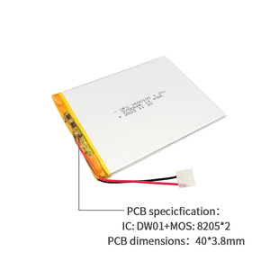 Ufx 2680105 3.85V 3750mAh Điện áp cao Li Polymer có thể sạc lại LiPo pin Pin tùy chỉnh với PCB - Product Image 3