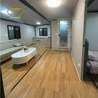 Meilleures ventes : Maison conteneur de luxe de 20 pieds, design moderne, bureaux temporaires, maison préfabriquée, maisons modulaires, mini-villas