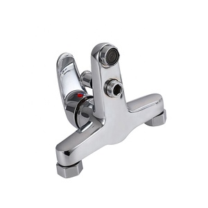Nuovo Rubinetto <span class=keywords><strong>Miscelatore</strong></span> Monocomando da Parete in Ceramica <span class=keywords><strong>con</strong></span> Valvola in Zinco per Doccia Acqua Calda/Fredda per Bagno - Product Image 5