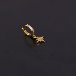 Boucle d'oreille hélice moyenne et basse en acier, <span class=keywords><strong>petit</strong></span> papillon, boucle d'oreille <span class=keywords><strong>tragus</strong></span> pour femmes, acrylique, acier chirurgical inoxydable, piercing à vis - Product Image 3