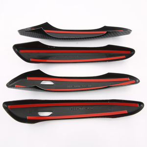 Manija de puerta Auto LHD con cubierta de inserción de orificio de Sensor, Kit de carrocería de coche, <span class=keywords><strong>accesorios</strong></span> de actualización para <span class=keywords><strong>Mazda</strong></span> 2017 <span class=keywords><strong>2023</strong></span> - Product Image 3