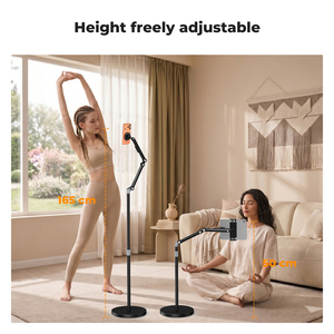 Soporte Universal para Tablet y Teléfono K&F CONCEPT con Base Ponderada de 2.89 kg y Brazo Ajustable de 1.6 m para Cama o Sofá - Product Image 4