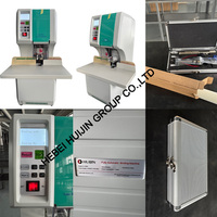Nouvelle machine de perforation et de reliure électrique automatique pour livres, étiquettes, documents financiers en PVC et factures - HUIJIN 400W