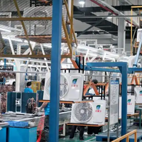Lini Produksi AC  Lini Perakitan AC untuk Unit AC Split & Komersial