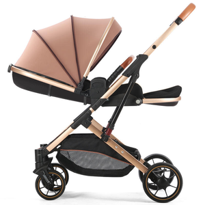 Whole Sale High Best Quality Ready to Ship 0-36 Month Folding in <b>Small</b> Size Easy Carry Half Egg Shape Baby Stroller <b>Pram</b> - Product Image 4