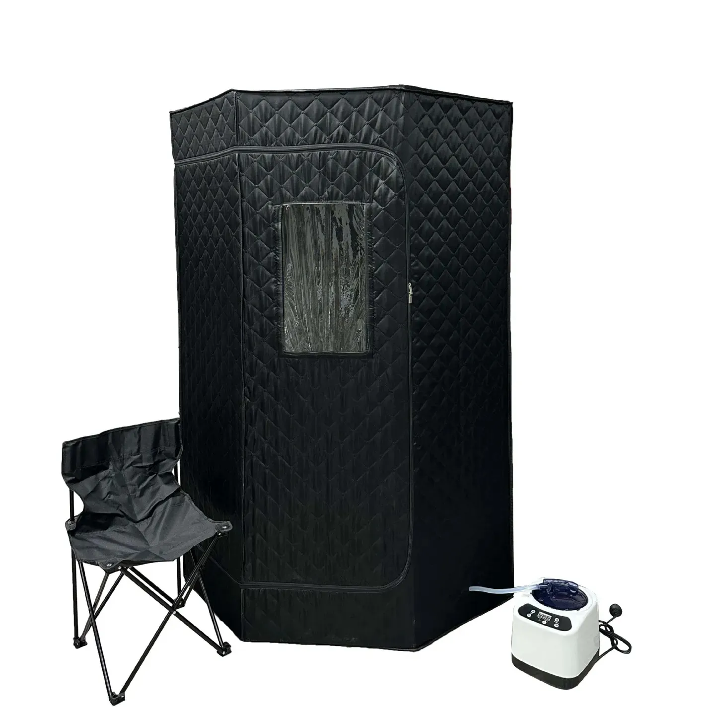Features massage chair and steam machine portable steam sauna ice bath