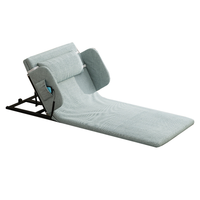 Lit d'hôpital électrique moderne réglable avec télécommande, design pliable, cadre en acier, barre anti-chute pour chambre à coucher