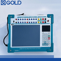 Instrumento de Inyección de Corriente Secundaria de 0.01Hz, Dispositivo de Prueba de Protección de Relés Trifásicos con Autocalibración