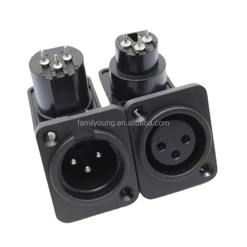 Plugger Audio-Kabel – XLR-Buchse Auf Klinkenstecker (6,35 Mm), 3 M, Schwarz