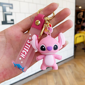 <span class=keywords><strong>Llavero</strong></span> 3D Kawaii de Anime Lindo para Mochila Escolar Colgante de Dibujos Animados <span class=keywords><strong>Lilo</strong></span> <span class=keywords><strong>Stitch</strong></span> para Mochila Bolso o Coche - Product Image 2
