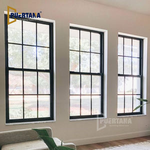 Finestra a scomparsa singola in alluminio in stile americano per una piccola casa - Product Image 3