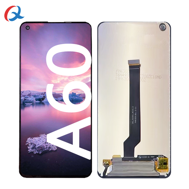 Original LCD Screen Assembly for Samsung Galaxy A60 Replacement Touch Display Digitizer for Mobile Phone Repair