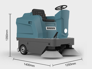 مكنسة EVERLIFT أفضل جودة مكنسة قيادة مدمجة صناعية تجارية للأرضية - Product Image 2