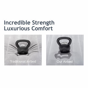 Colchón inflable de soplado con bomba integrada, airbed, la mejor opción para invitados - Product Image 6