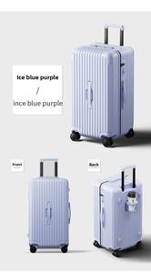 <span class=keywords><strong>Valise</strong></span> à roulettes unisexe PC 28 pouces grande capacité, robuste et durable, <span class=keywords><strong>valise</strong></span> de cabine 20 pouces avec serrure TSA, étanche - Product Image 5