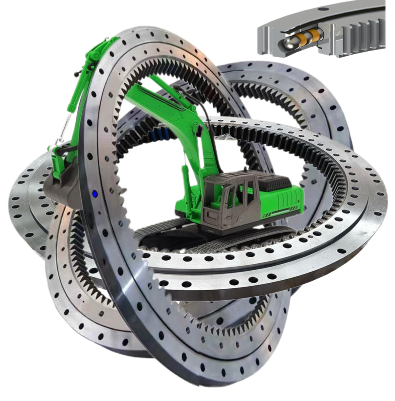 Js210 Jrb0017 Excavator Slewing Ring Bearing