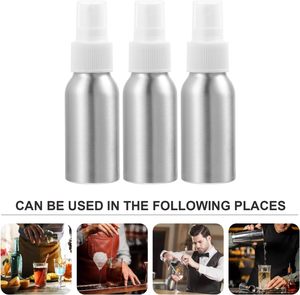 Botella de Spray de Aluminio para Aceite Esencial, Perfume, Cuidado de la Piel y Suero para el Cuidado de la Piel - Tamaños de 30ml/50ml/100ml/120ml/150ml/200ml/250ml/500ml - Product Image 2