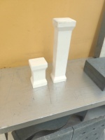 Plaque de support de pilier pour mobilier de four réfractaire, en matériau mullite haute température, pour soudage de étagères de four céramique industriel