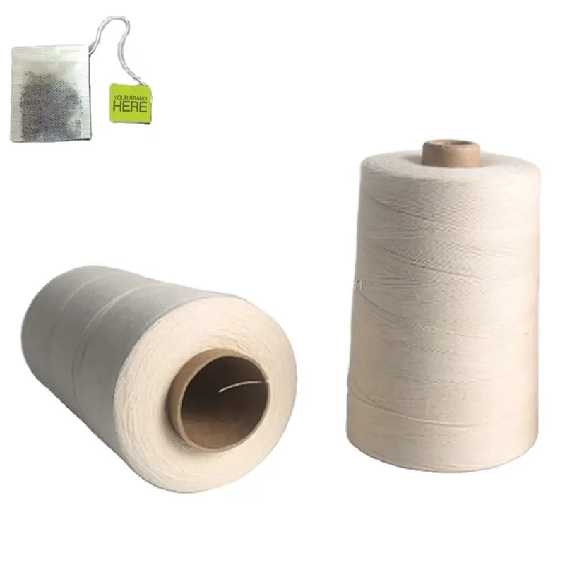 21/4S Filter Paper Tea Bag 100% Cotton Thread String for Packing Machine