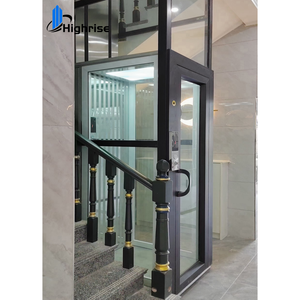 Ascensor Hidráulico Exterior para Residencias, Elevador para el Hogar de 4 Pisos, <span class=keywords><strong>Ascensores</strong></span> para Exteriores - Product Image 2