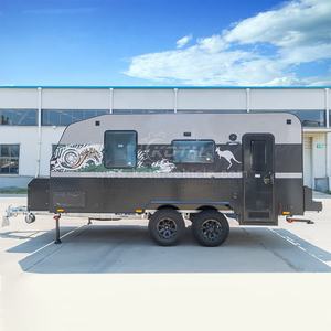 <span class=keywords><strong>Caravane</strong></span> tout-terrain économique de 17 pieds pour couple, avec lit king-size, double essieu, robuste, 4x4, pour voyages en Australie - Product Image 1