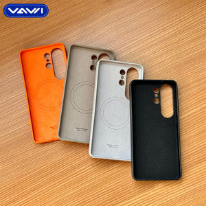 Étui de téléphone en cuir classique avancé VAWI L114, <span class=keywords><strong>coque</strong></span> de protection luxueuse antichoc pour <span class=keywords><strong>Samsung</strong></span> S22 S23 S24 S25 S26 Ultra Plus - Product Image 3