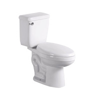Salle de bain Toilette Lavage P Piège Wc Complet Commode Toilette Céramique Sanitaire Eau Placard Cuvette Toilette Deux Pièces Toilette