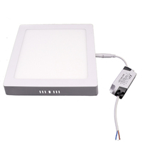 Plafonnier LED rond encastré, luminaire de plafond rond à intensité variable, 9w 12w, panneau LED rond à intensité variable encastré