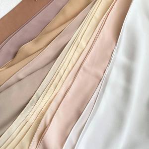 ผ้าคลุมศีรษะชีฟองเนื้อหนาคุณภาพสูง 102 สี ผ้าคลุมศีรษะมุสลิมสำหรับผู้หญิง ผ้าคลุมศีรษะแบบโซอี เดอ เมดีน ผ้าคลุมไหล่ลายชาติพันธุ์ ขายส่ง - Product Image 5