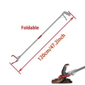 PVC tráng 47 "1.2 mét có thể gập lại con rắn Catcher kẹp ráp bò sát Grabber Catcher thanh - Product Image 1