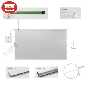 <span class=keywords><strong>Tende</strong></span> elettriche moderne per la casa di alta qualità da 3M <span class=keywords><strong>tende</strong></span> a <span class=keywords><strong>rullo</strong></span> Remote per serra oscuranti stecche ignifughe per natale - Product Image 4