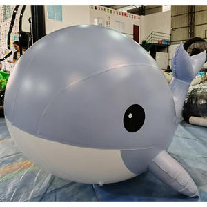 <span class=keywords><strong>Piscine</strong></span> <span class=keywords><strong>gonflable</strong></span> personnalisable de baleine de PVC annonçant des jouets gonflables en gros de baleine en vente - Product Image 1