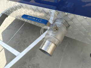 Unité de salle de bain mobile de luxe moderne avec douche et toilettes, remorque sanitaire portable pour camping en plein air, école, parc - À vendre - Product Image 6