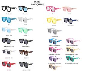 2023 populaire mode marque Design hommes haute qualité luxe personnalisé surdimensionné en plastique cadre carré millionnaire lunettes de <span class=keywords><strong>soleil</strong></span> - Product Image 4