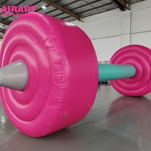 <span class=keywords><strong>Ballon</strong></span> de <span class=keywords><strong>fitness</strong></span> en forme d'haltère rose pour événements d'inauguration, modèle d'haltère <span class=keywords><strong>gonflable</strong></span> pour idées de fêtes - Product Image 6