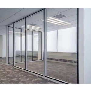 Thân Thiện Với Môi Nhanh Chóng Cài Đặt Modular Văn Phòng Tủ Thiết Kế Nội Thất Acoustic <span class=keywords><strong>Glass</strong></span> Tường Phân Vùng Cho Văn Phòng - Product Image 6