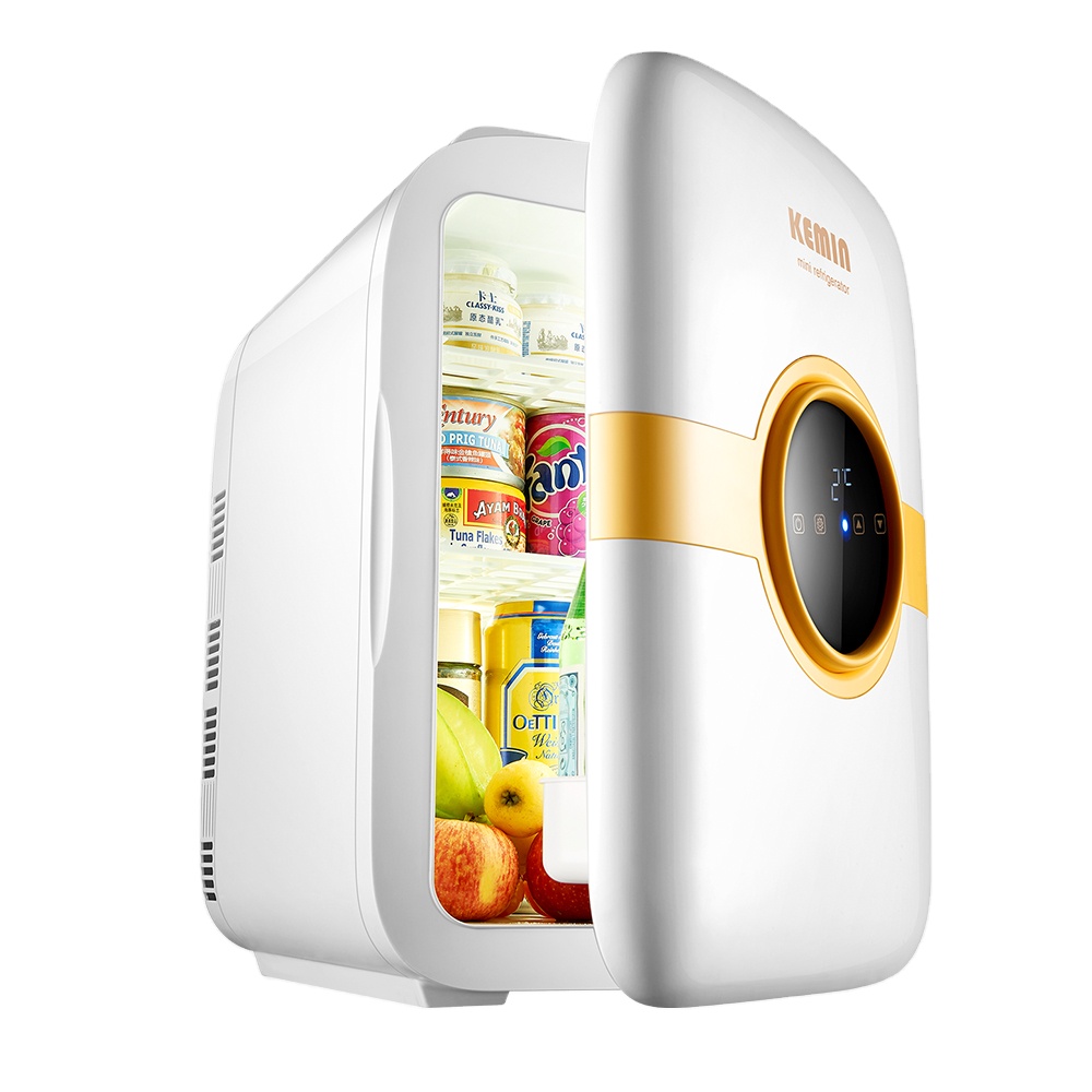 2021 Kemin портативный 22l автомобильный мини-холодильник, 28 дБ низкий уровень шума автомобильный мини-холодильник 12v Ac 220v