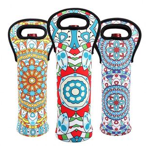 Panier isotherme portable en néoprène Ryo, imperméable, avec compartiment à glace et fermeture éclair, capacité 750 ml, pour usage extérieur - Product Image 6