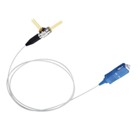 Connecteur BOSA XGPON ONU à pigtail 1270nm1577nm 2.5G 10G DFB SCUPC avec puce APD InGaAs, composant fibre optique