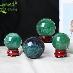 Esfera de Cristal de Alta Calidad al por Mayor, Esfera de Fluorita Verde para Decoración del Hogar - Product Image 6