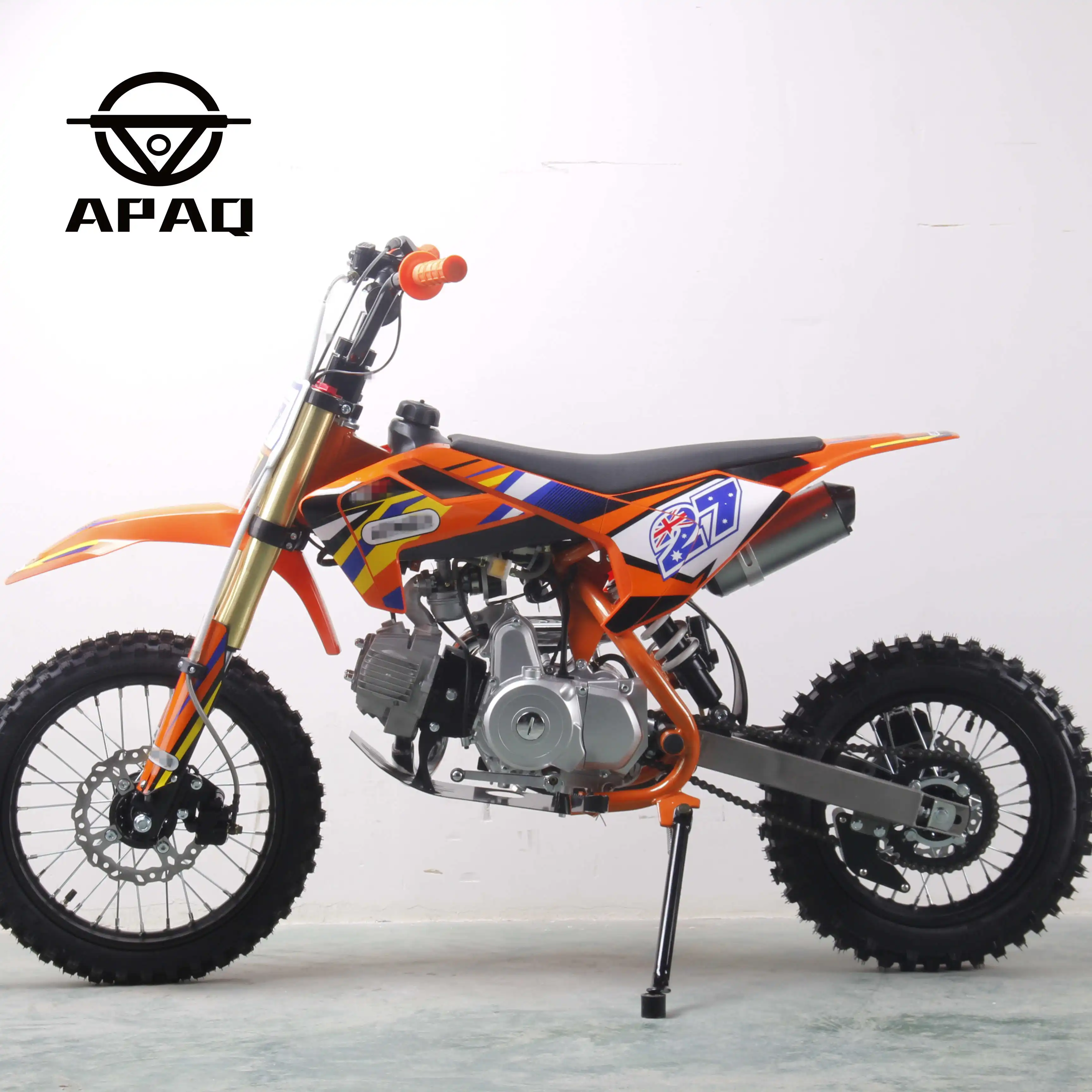 APAQ pas cher enfant pit bike dirt bike 50cc 110cc 125cc quatre temps gas pit dirt bike