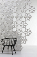 Panneau mural 3D personnalisé, panneaux en feutre, hôtel, bureau, réduction du bruit, Fiber de Polyester, panneau acoustique PET